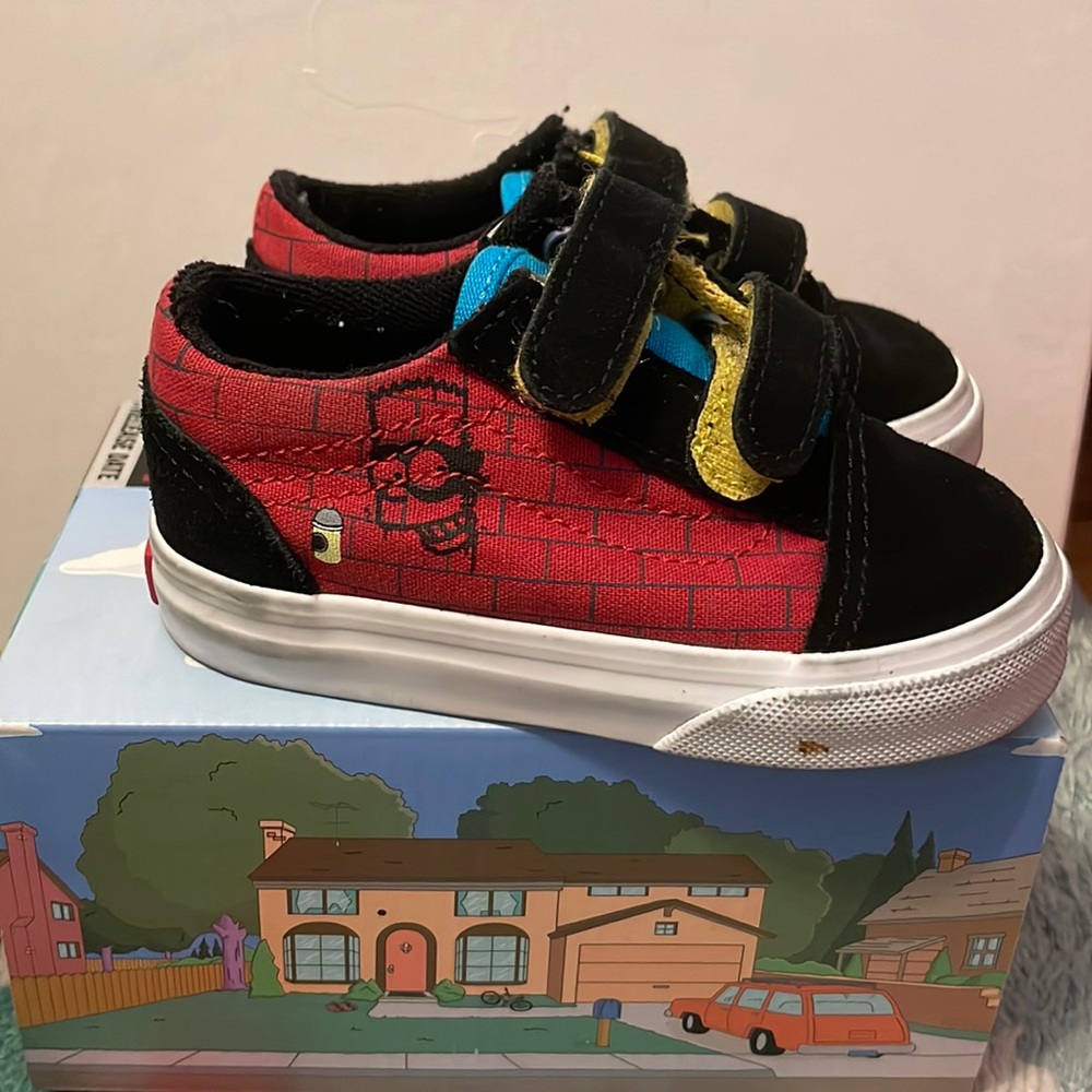 Vans Old Skool The Simpsons size 5.5 C